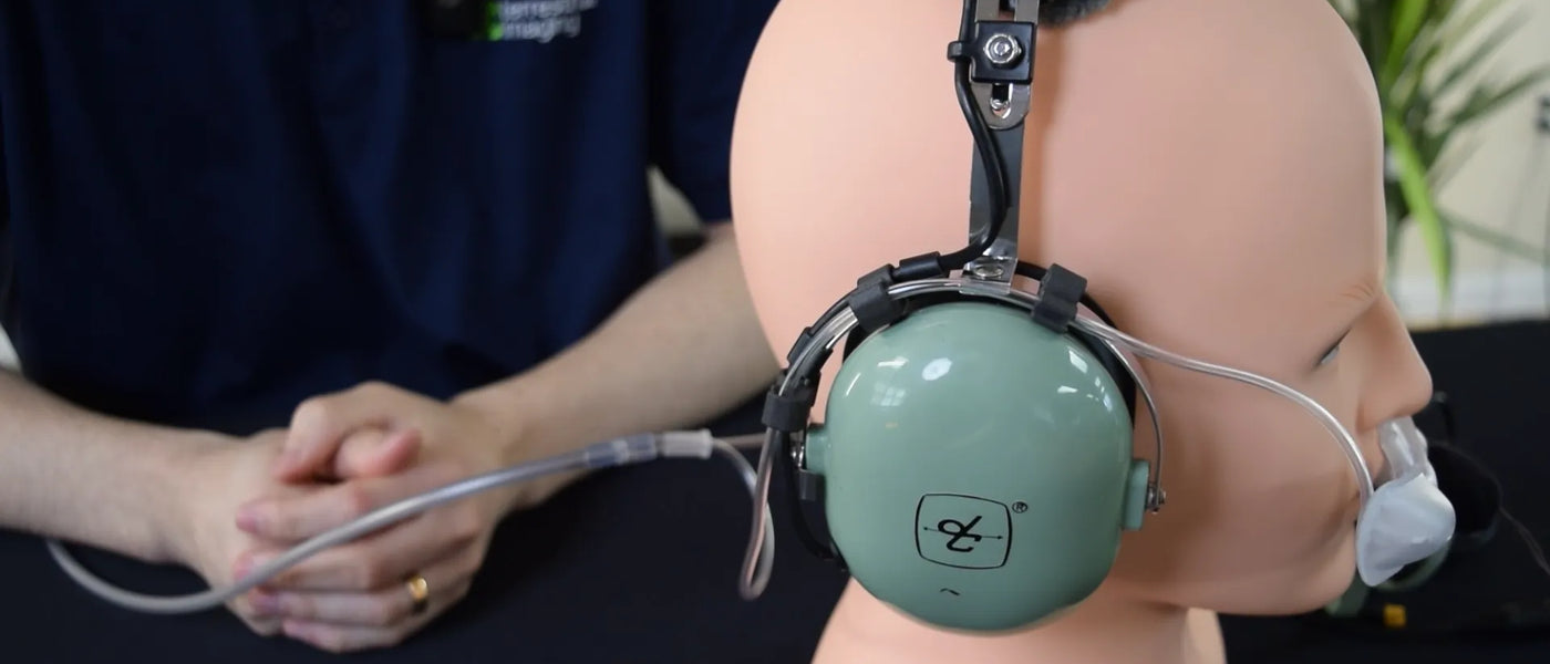 Oxygen Cannula Management for David Clark and Lightspeed Zulu 3 Headsets
