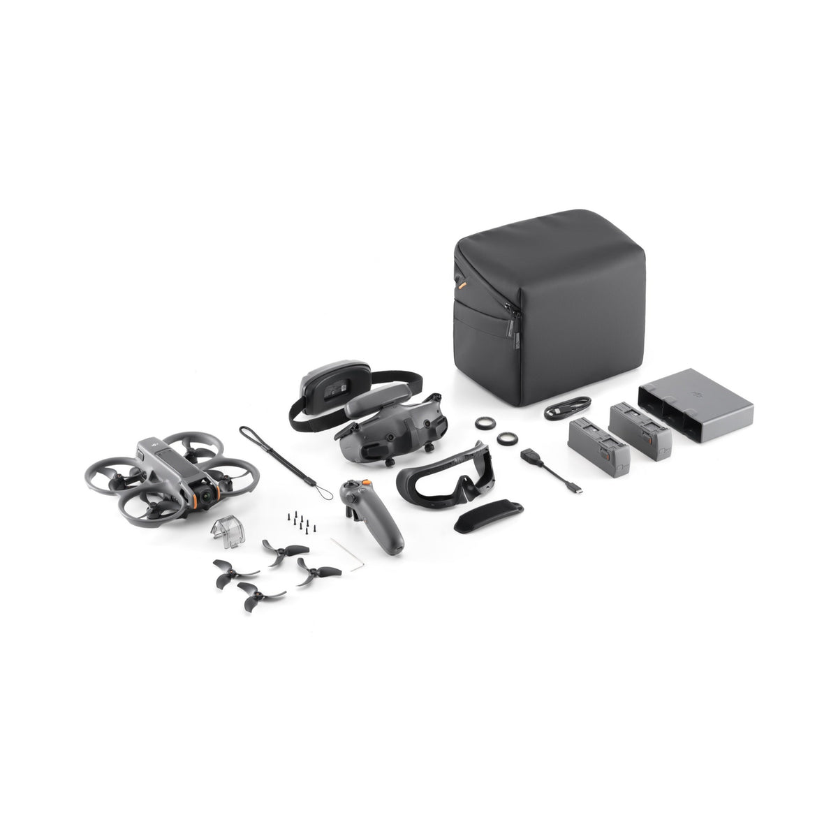 dji avata without goggles DJI Avata 2 Fly More Combo (Three Batteries) – Terrestrial Imaging