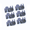 DroMight Oxygen Tube Retention Clips for 9.75mm Flat Frame Pilot Headsets