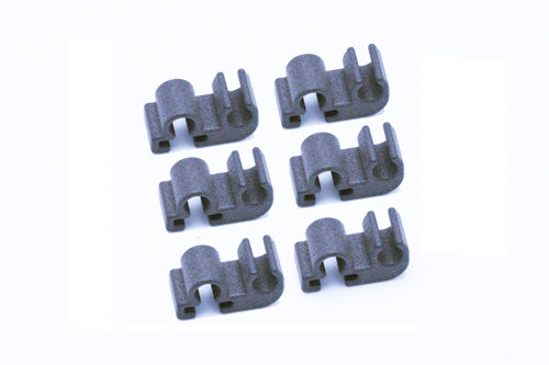 DroMight Oxygen Tube Retention Clips for 9.75mm Flat Frame Pilot Headsets
