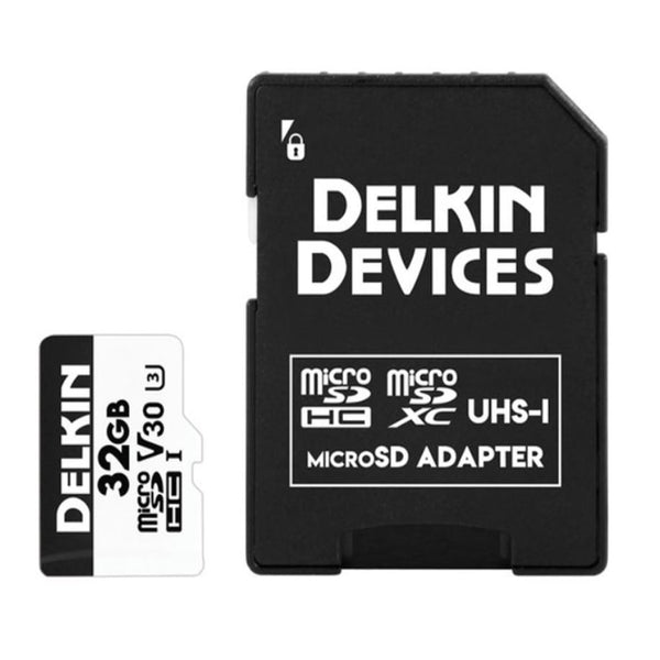 Delkin 32GB Action Hyperspeed MicroSDHC V30