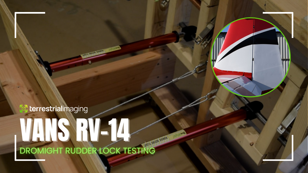 DroMight™ Rudder Lock for Vans RV-14 and RV-14A – Terrestrial Imaging