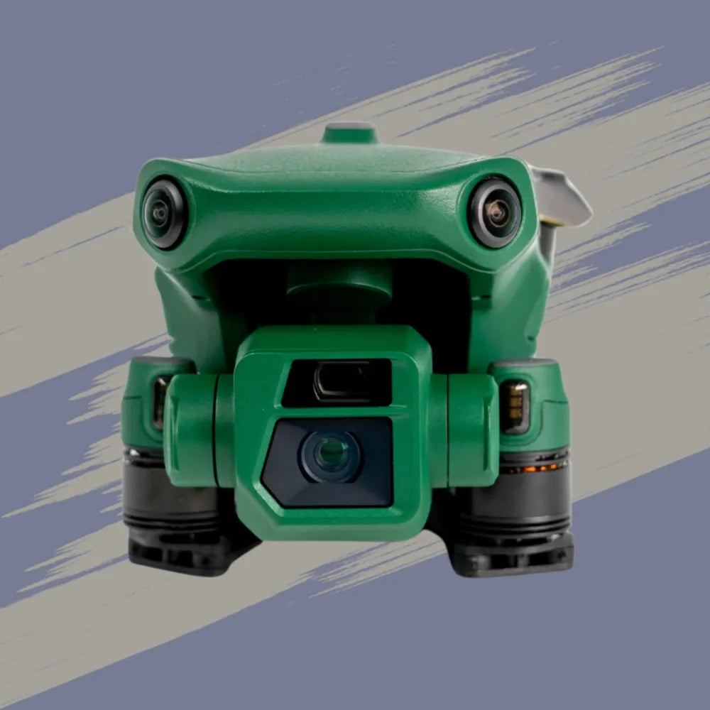 anzu raptor folded in front of raptor banner