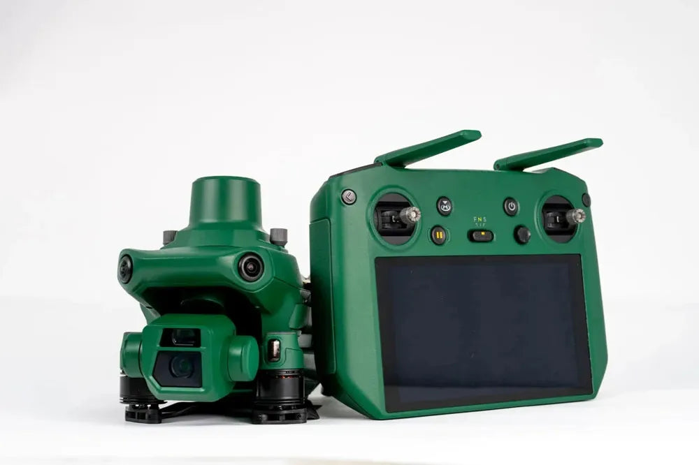 anzu raptor folded next to controller