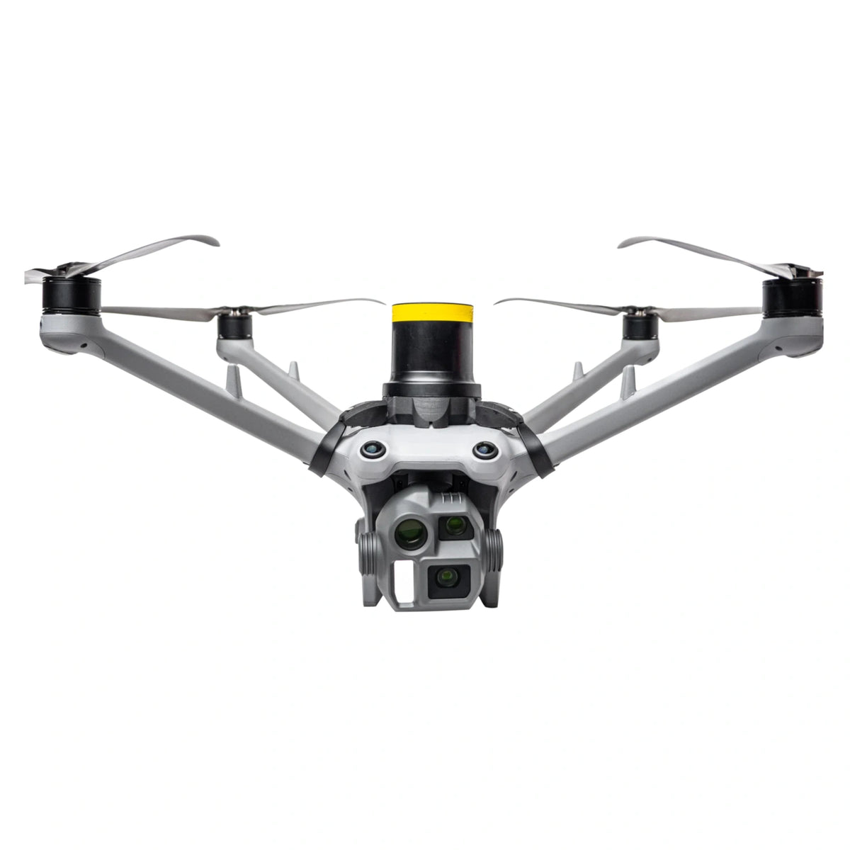 avss drone parachute on dji matrice 4d against white background