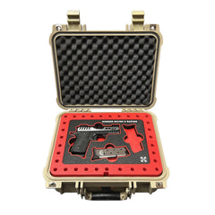 3D Printed Kimber Micro 9 Rapide Full Organizer Tray for Apache 2800 Case