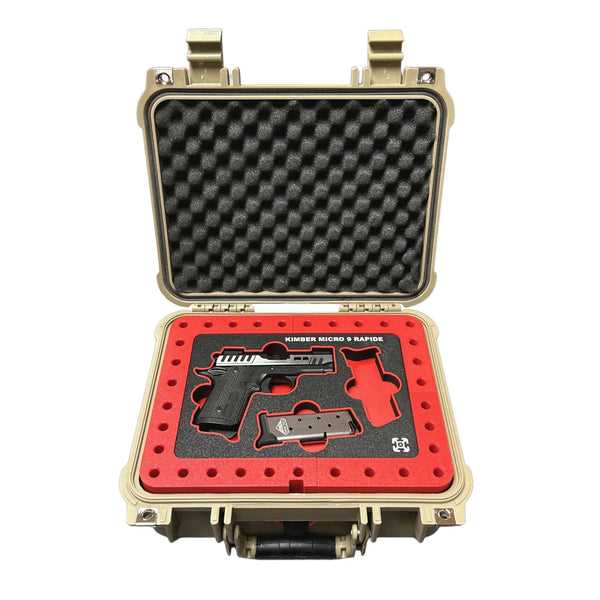3D Printed Kimber Micro 9 Rapide Full Organizer Tray for Apache 2800 Case