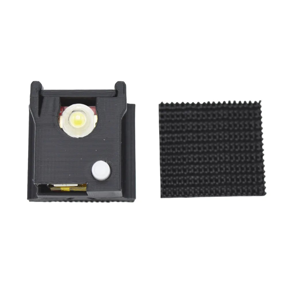 dromight white anti collision drone strobe light and dual lock tape