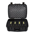 Colorado drone chargers prcs for sl8 batteries against white background