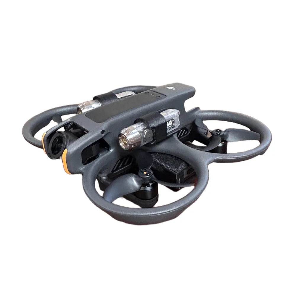 side angle view of dji avata 2 tactical light kit