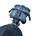 dji goggles 3 battery hook and loop strap on tactical mount