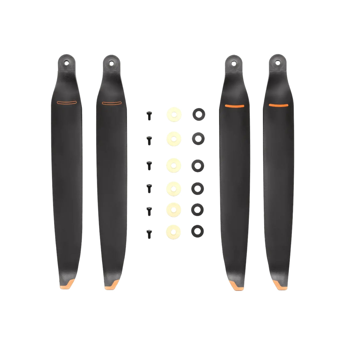 dji matrice 400 2510F propeller pair with screws and washers