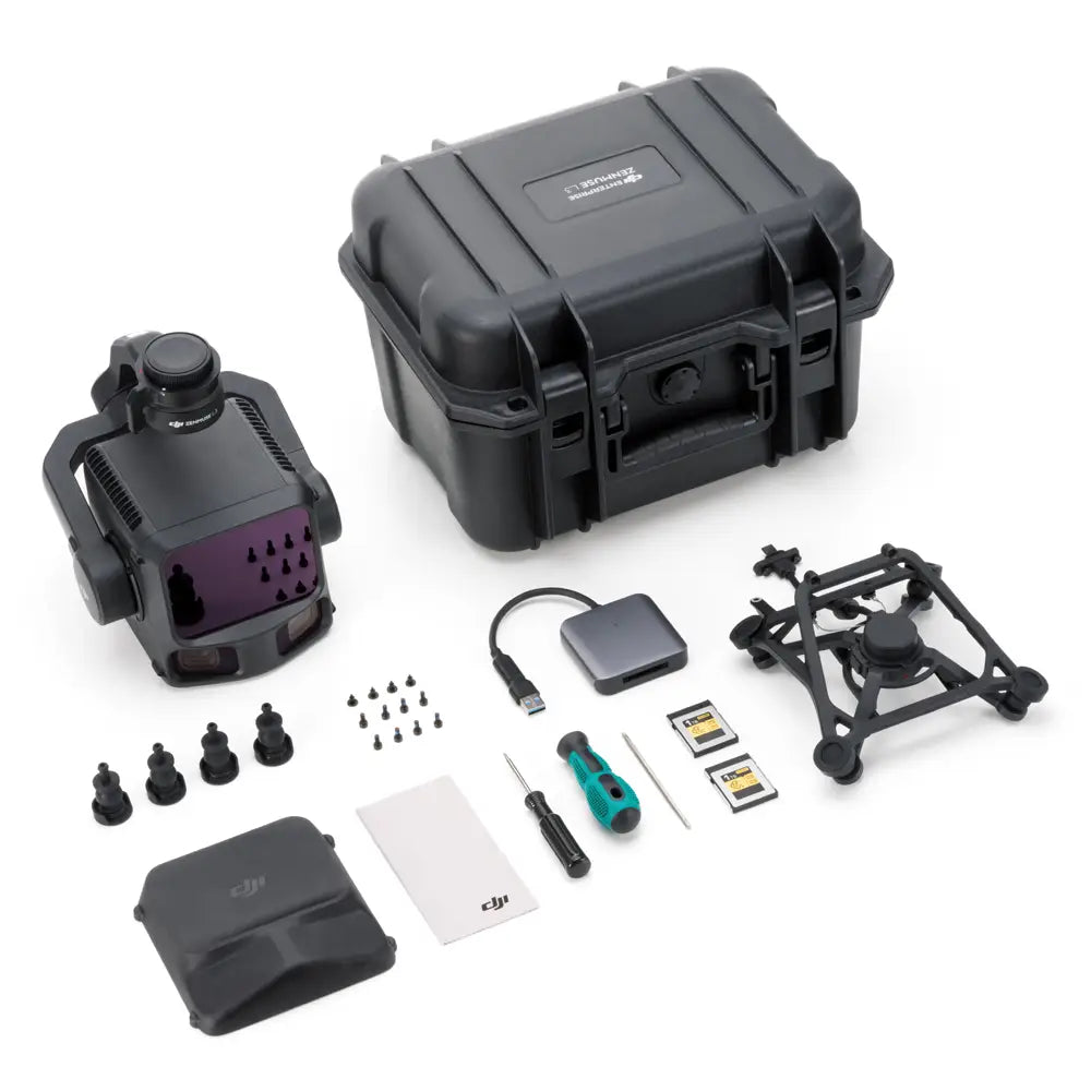 dji zenmuse l3 with case gimbal and accessories
