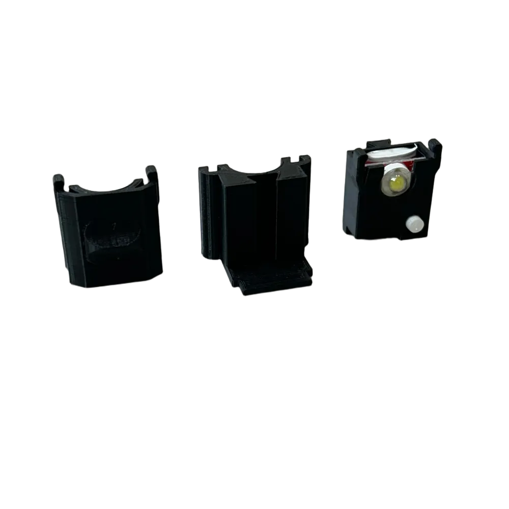 DroMight strobe light for Yuneec Typhoon H disassembled