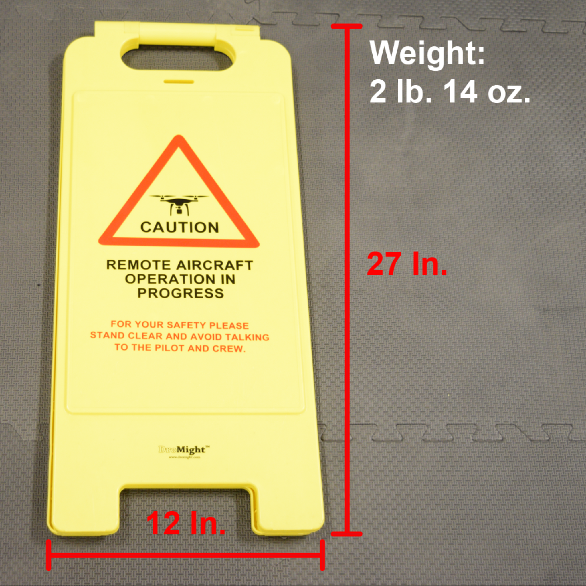 DroMight Drone Ops Signs (Set of 2)