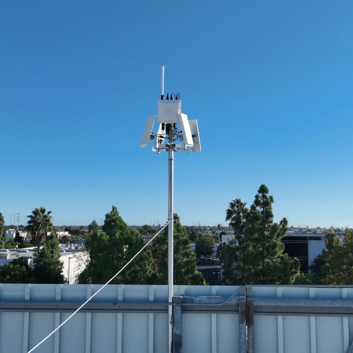 dronetag scout on rooftop