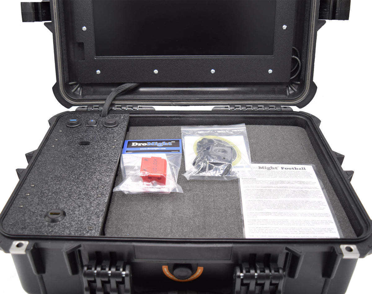 DroMight Football Portable Display Case
