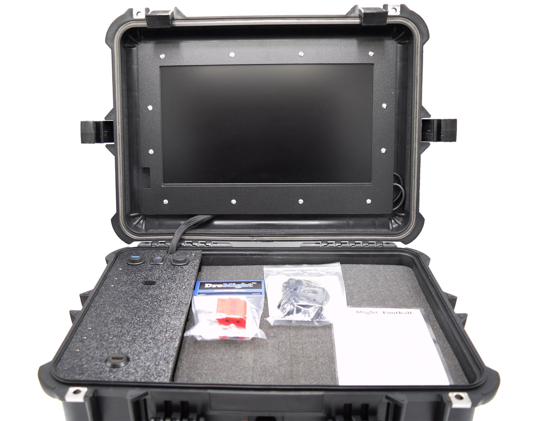 DroMight Football Portable Display Case