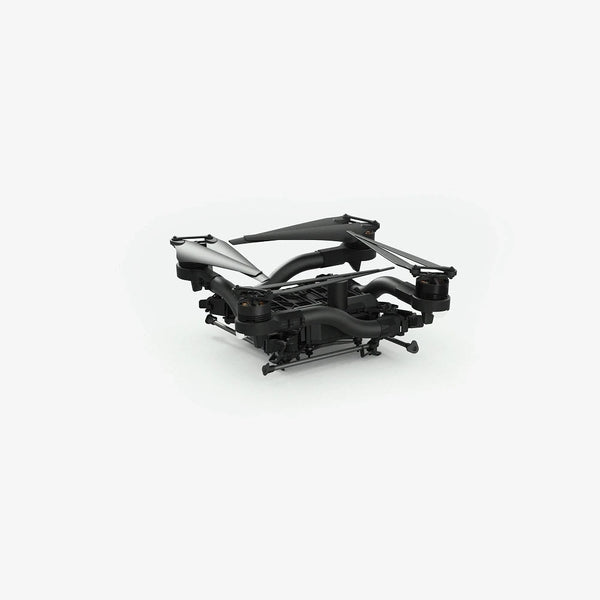freefly astro folded against white background