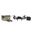 freefly flying sun 500 with tether and remote controller