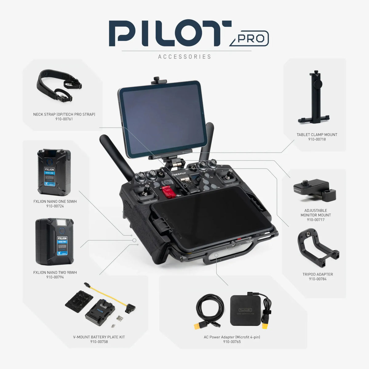 freefly pilot pro controller features breakdown