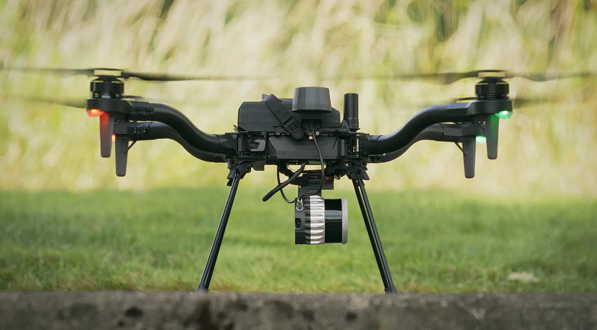 freefly systems flux o1 lidar sensor on astro drone