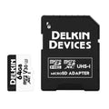 Delkin 64GB Action Hyperspeed MicroSDXC V30