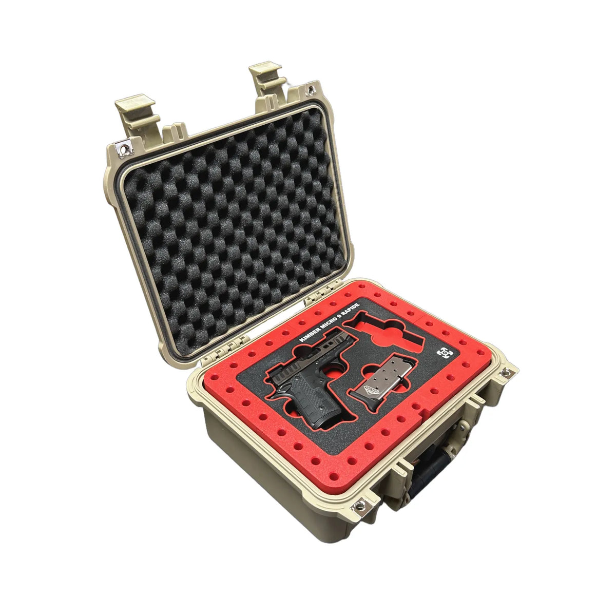 3D Printed Kimber Micro 9 Rapide Full Organizer Tray for Apache 2800 Case