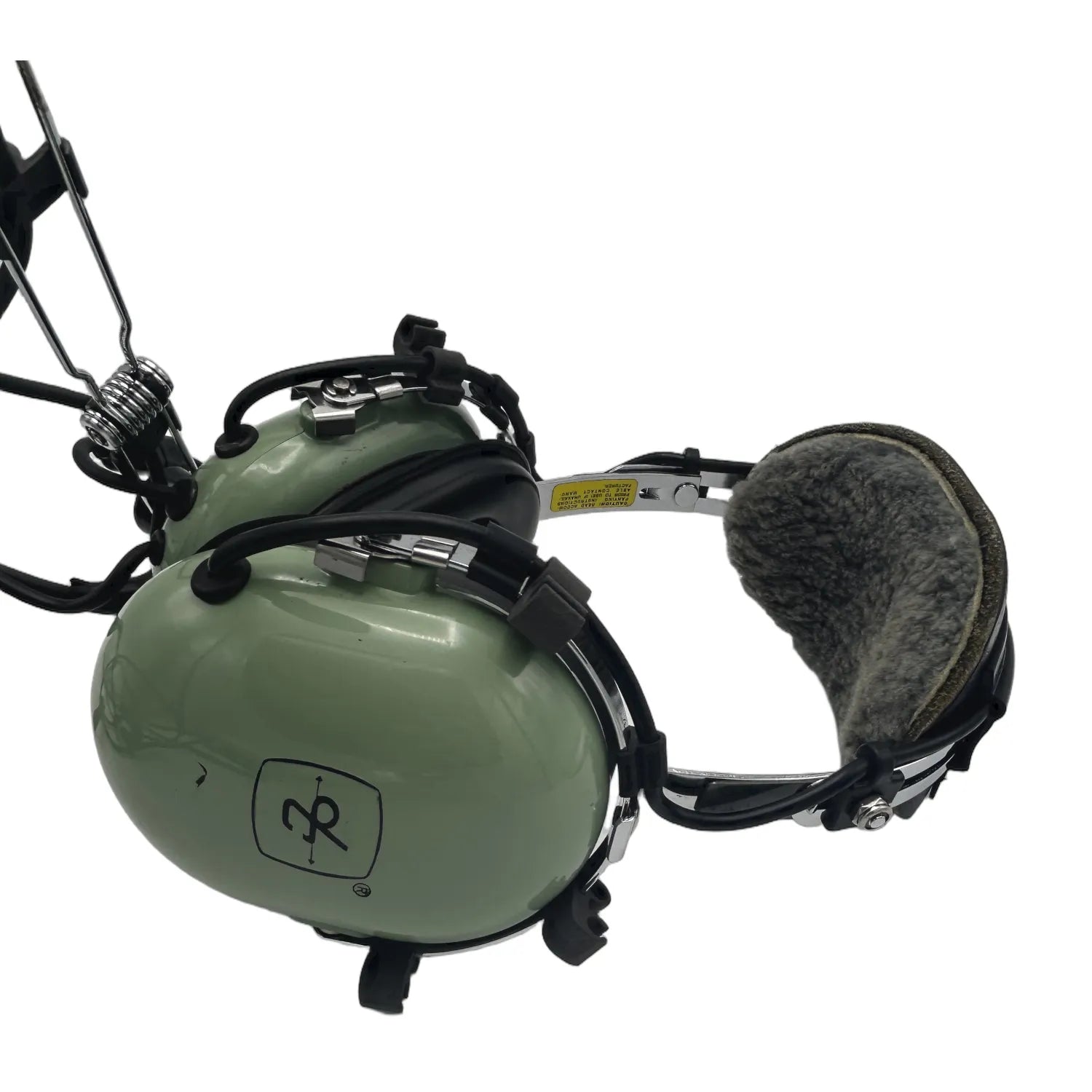 DroMight Oxygen Tube Retention Clips for 9.75mm Flat Frame Pilot Headsets