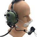 DroMight Oxygen Tube Retention Clips for 9.75mm Flat Frame Pilot Headsets