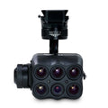 Sentera multispectral sensor and gimbal against white background