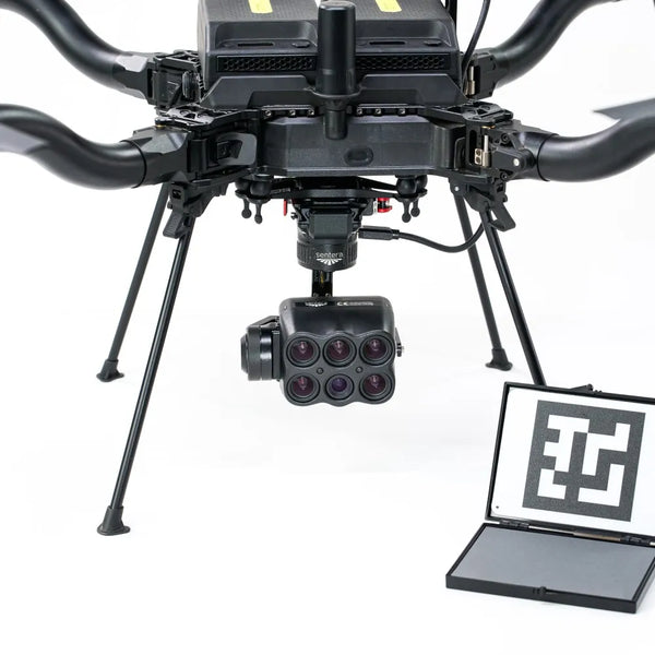 sentera multispectral sensor mounted on freefly astro drone
