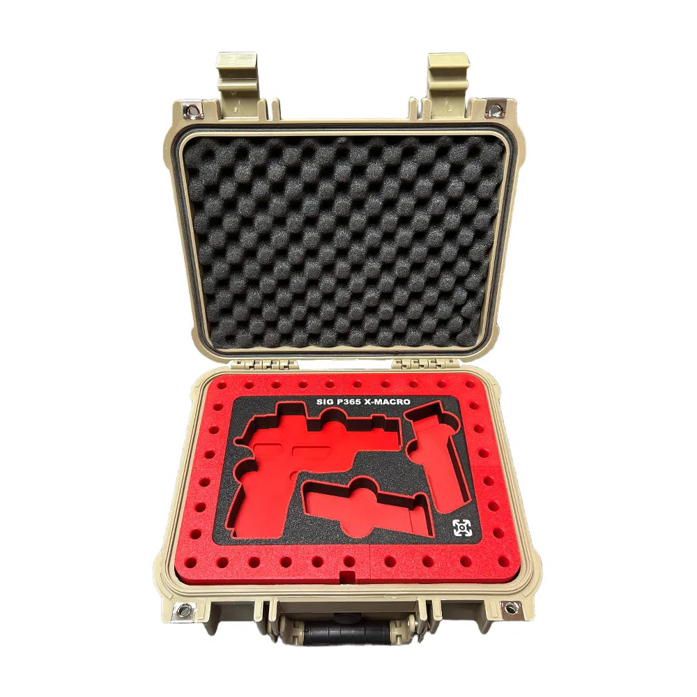 sig sauer p365 xmacro comp case insert front view