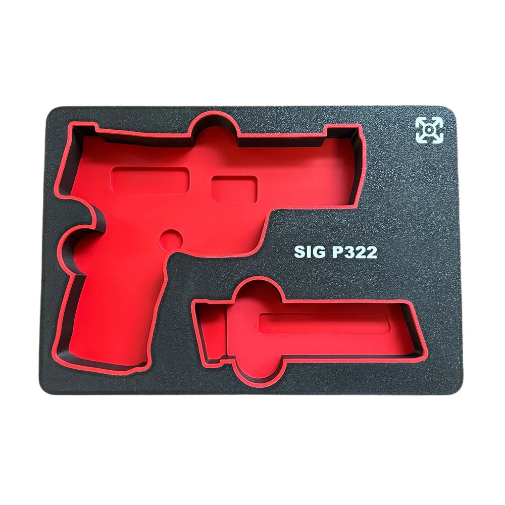 inner piece of custom sig sauer p322 case inser