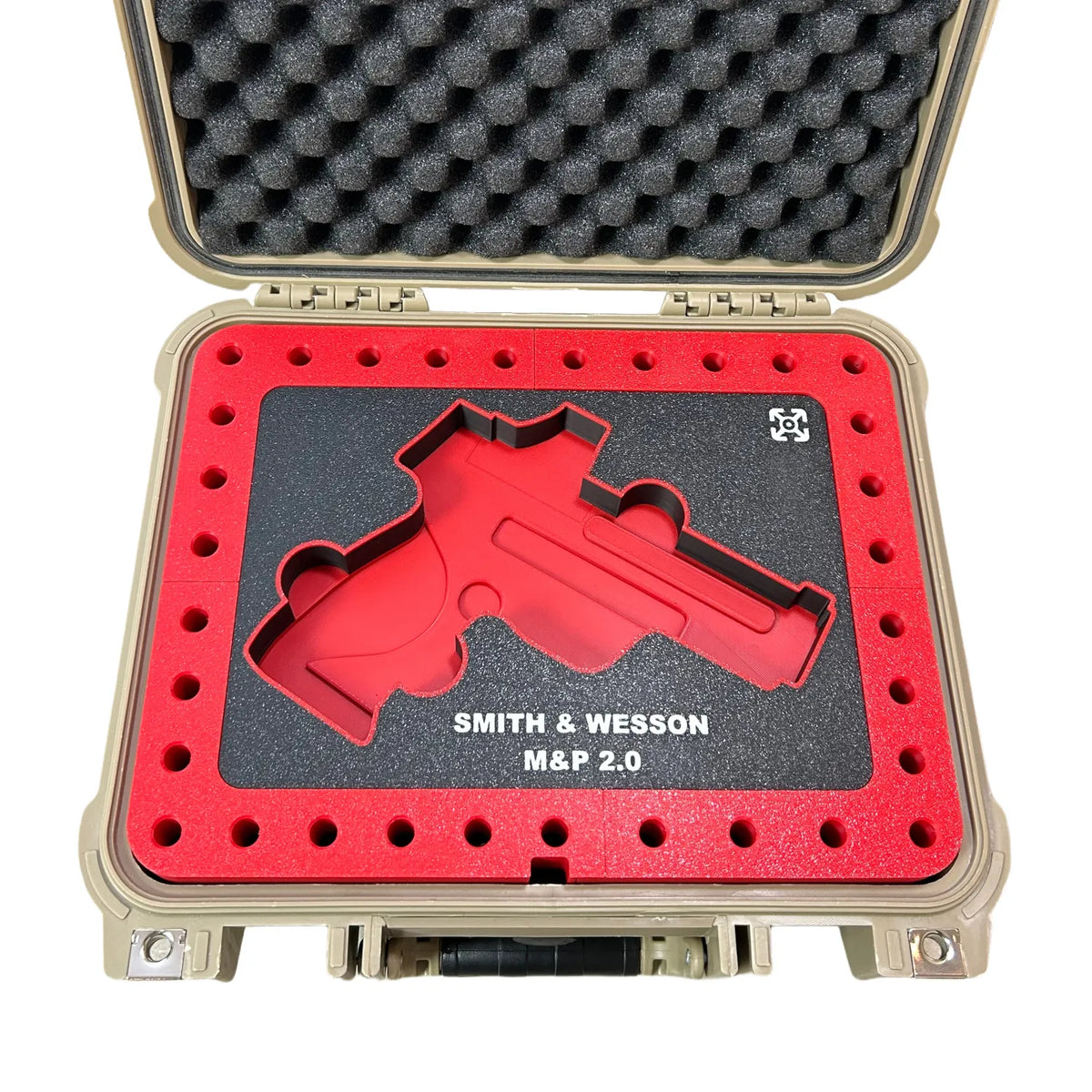 3D Printed Smith & Wesson M&P 9 2.0 Organizer and Ammo Display Tray For Apache 2800 Case