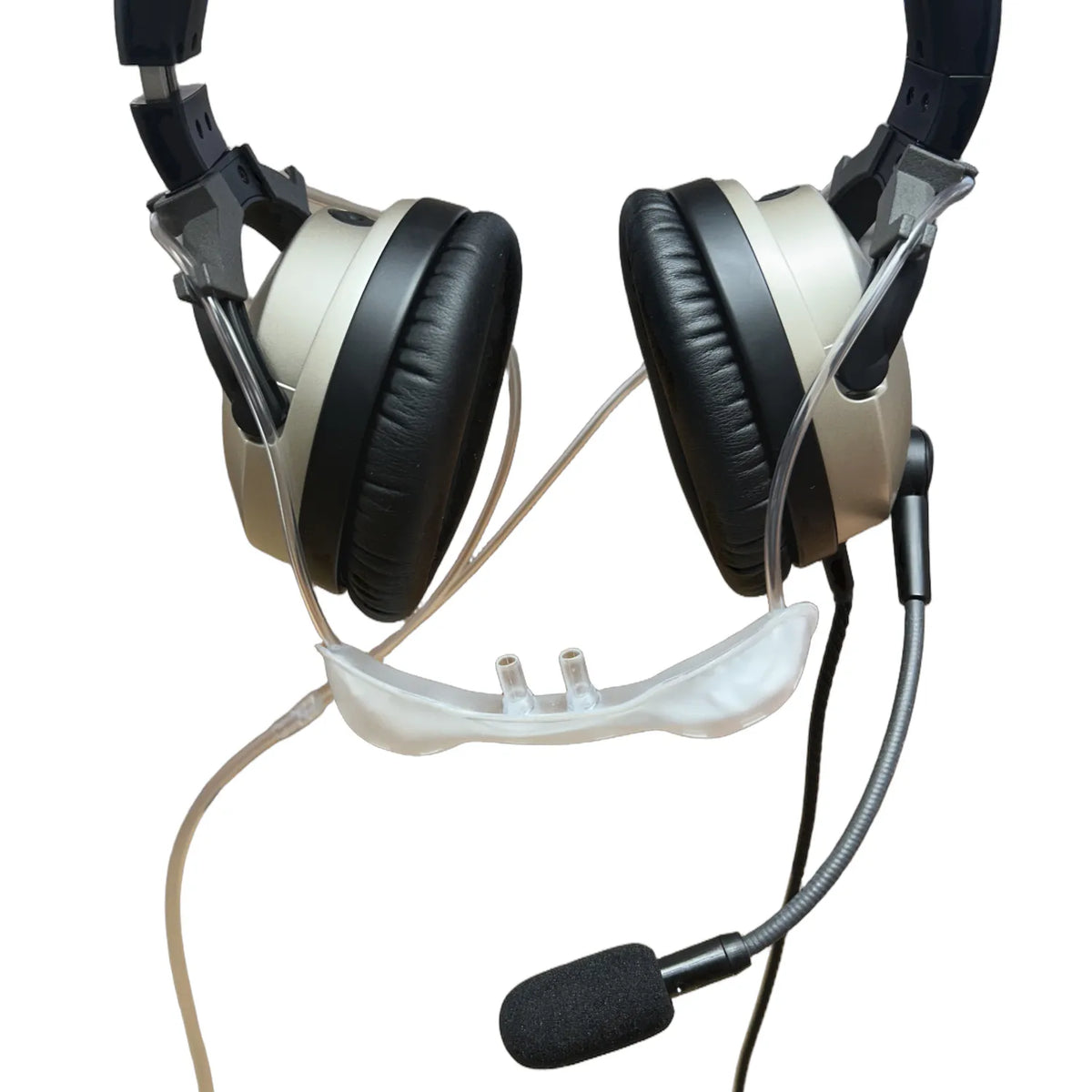 DroMight Oxygen Tube Retention Clips for Lightspeed Zulu Pilot Headsets